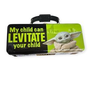 Star Wars Mandalorian Green and Black Storage Case